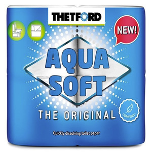 נייר טואלט מתכלה לאסלות כימיות AQUA SOFT