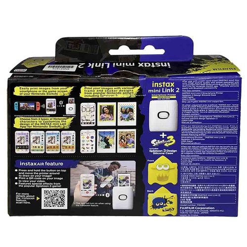 מדפסת תמונות Fujifilm Instax Mini Link 2 Smartphone Special Edition Splatoon