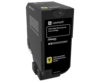 טונר צהוב מקורי lexmark 84C5HYE למדפסת CX725de