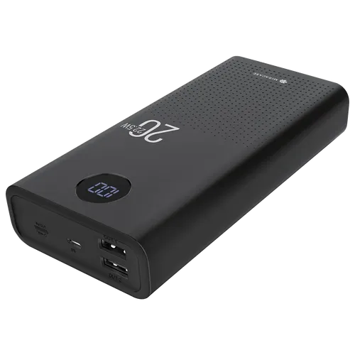 סוללת טעינה 20000mAh 22.5W צבע שחור Miracase