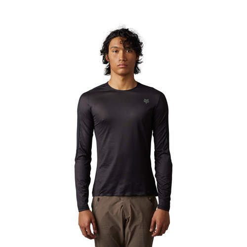 חולצת אופניים ארוכה פלקסאייר שחור - FLEXAIR LS JERSEY ASCENT V24