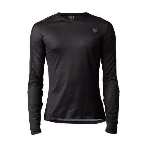 חולצת אופניים ארוכה פלקסאייר שחור - FLEXAIR LS JERSEY ASCENT V24