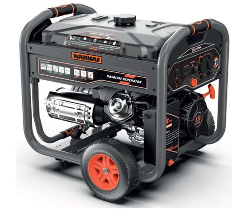  גנרטור מנוע בנזין, 7.5KW, כפתור הפעלה/כיבוי - KARNAF START/STOP