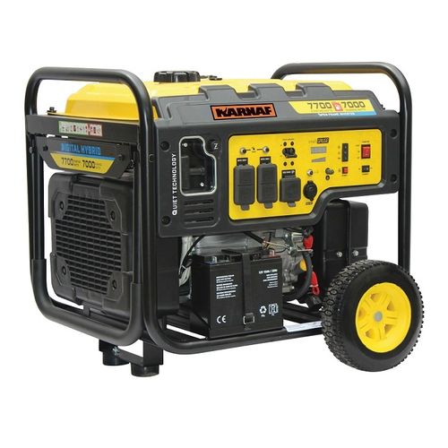 גנרטור אינוורטר מנוע בנזין KARNAF CPI7000E 8000W
