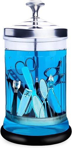 מיכל לחיטוי אביזרים ומספריים קטן DISINFECTING JAR