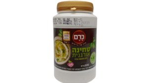 טחינה אורגנית ללא תוספת מלח 500 גרם כרם