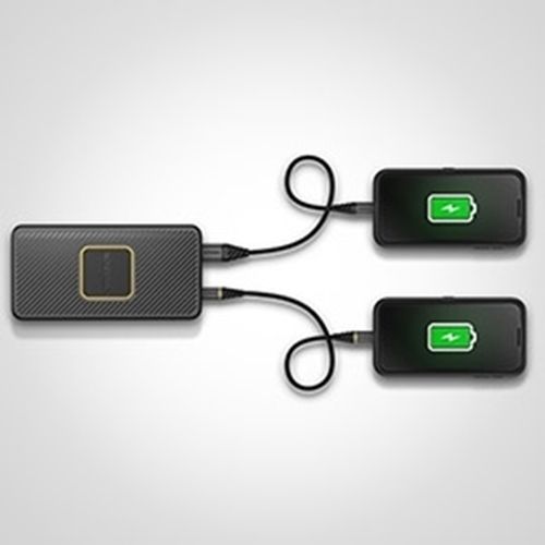 סוללת גיבוי אלחוטית 15K mAh USB-PD A&C OtterBox Power Bank QI Wireless