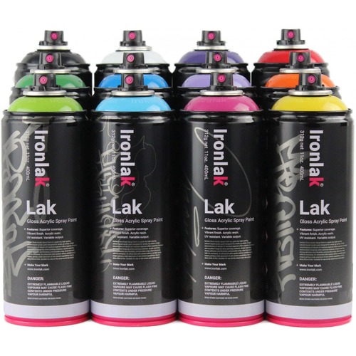 ספריי צבע מקצועי – איירון לק Ironlak