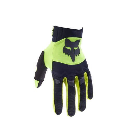 כפפות רכיבה פוקס צהוב - FOX DIRTPAW CE V24