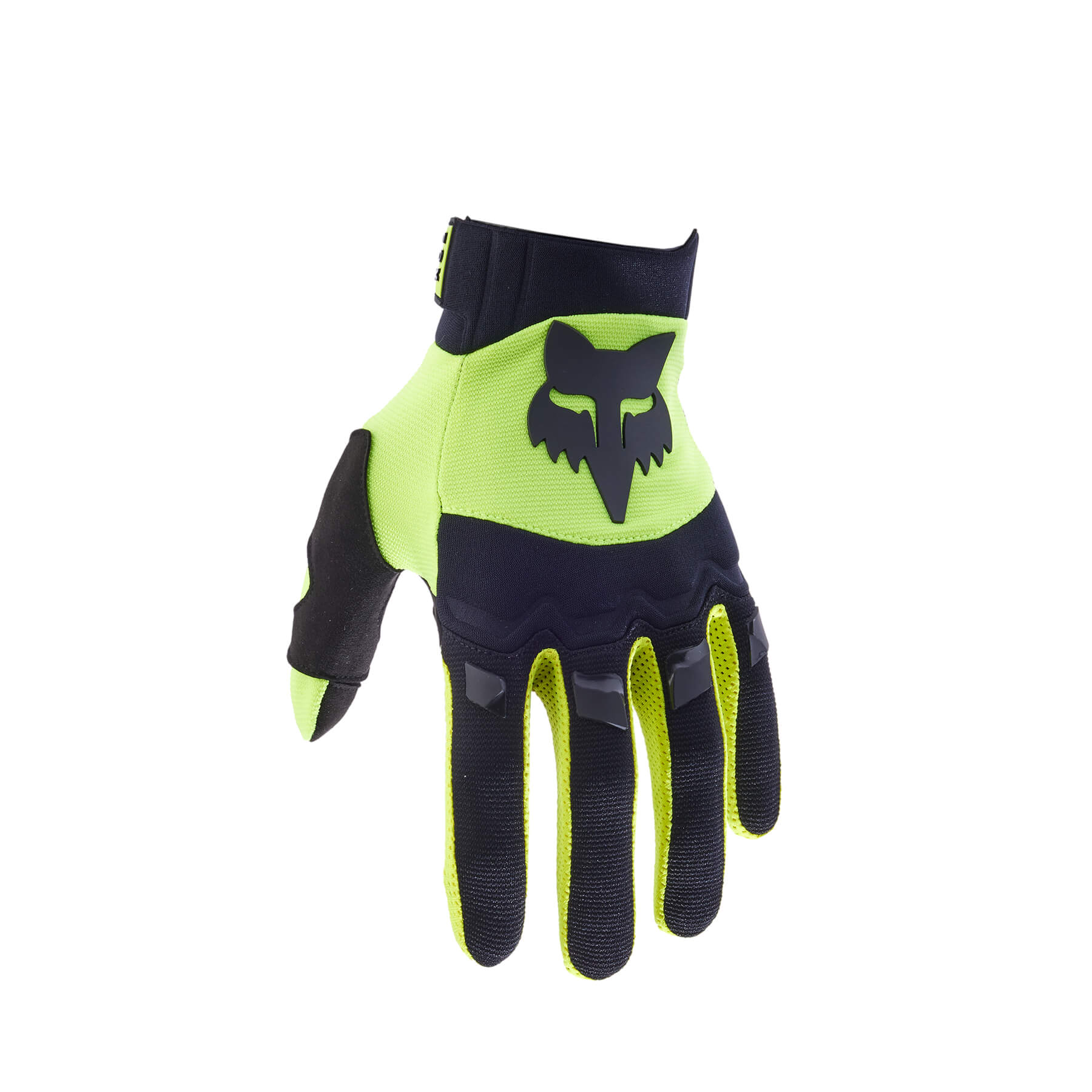 כפפות רכיבה פוקס צהוב - FOX DIRTPAW CE V24