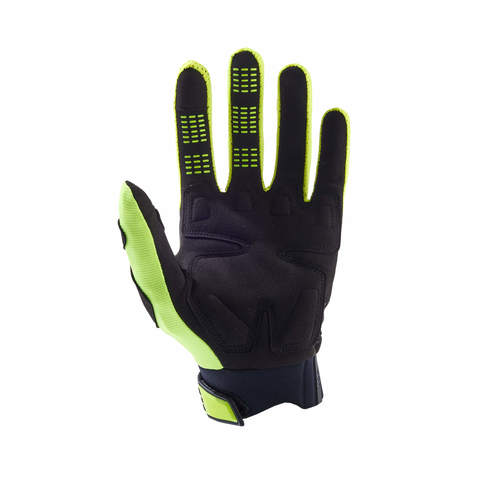 כפפות רכיבה פוקס צהוב - FOX DIRTPAW CE V24