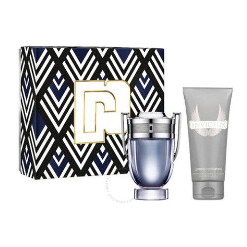 Paco Rabanne Invictus Gift Set EDT 100ML + 100ML Shower Gel מארז פאקו ראבן אינוויקטוס לגבר