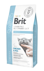 בריט רפואי לחתול אוביסיטי 5 ק”ג - Brit Veterinary Diet OBESITY