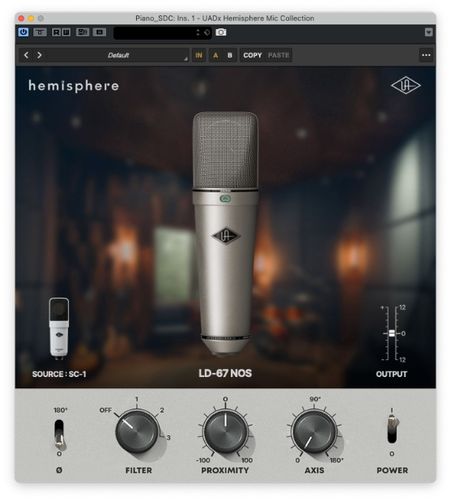 זוית נוספת Universal Audio SC-1