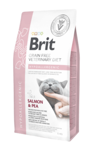 בריט רפואי לחתול היפואלרגני 5 ק”ג - Brit Veterinary Diet HYPOALLERGENIC