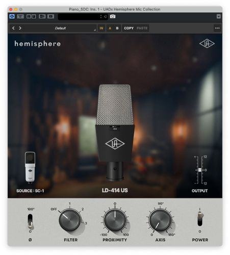 זוית נוספת Universal Audio SC-1