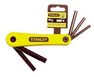סט מפ` אלן אולר (5יח`) אינצ`י STANLEY