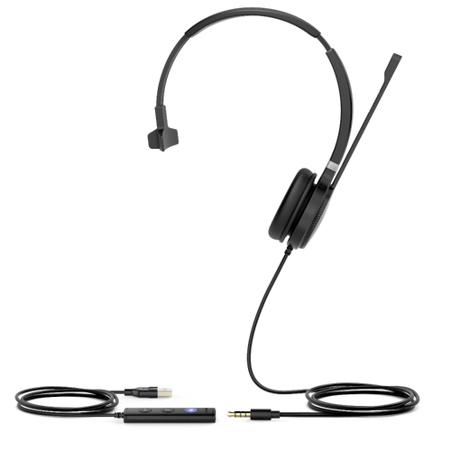 מערכת ראש חוטית למחשב אוזן אחת YEALINK UH36 M USB