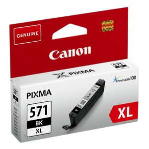 מילוי דוי שחור מקורי CLI-571XL-BK Canon