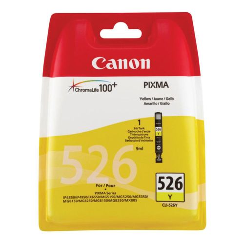 ראש דיו צהוב מקורי CANON CLI-526Y