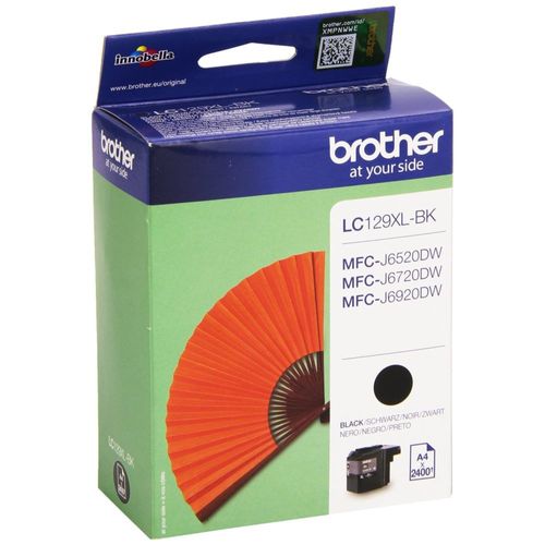 מילוי דיו שחור מקורי LC129-BK Brother
