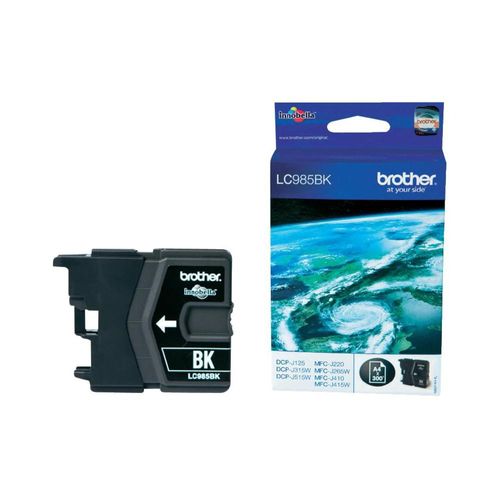 ראש דיו שחור מקורי Brother LC985BK