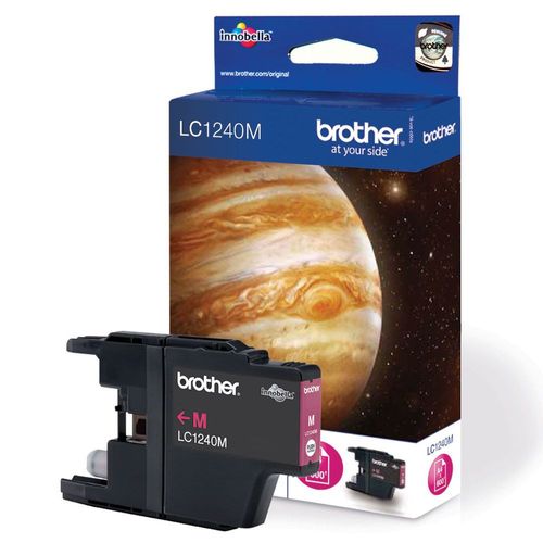 ראש דיו מגנטה (אדום) מקורי Brother LC1240M