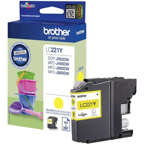 מילוי דיו צהוב מקורי IHB72 Brother