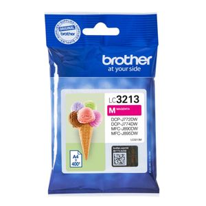 ראש דיו מגנטה (אדום) מקורי Brother LC3213M