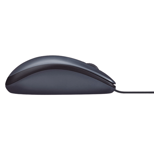 עכבר חוטי Logitech M100 אפור