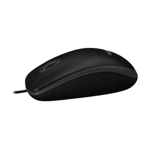 עכבר חוטי Logitech Optical USB B100