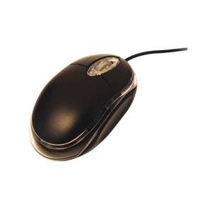 עכבר אופטי USB OM-290 בצבע שחור