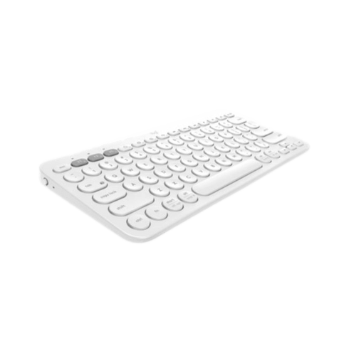 מקלדת Bluetooth בצבע לבן Logitech K380