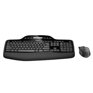 סט מקלדת ועכבר MK710 LOGITECH בצבע שחור