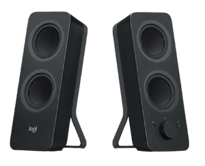 רמקולי סטריאו בלוטוס Z207 למחשב מבית Logitech שחור