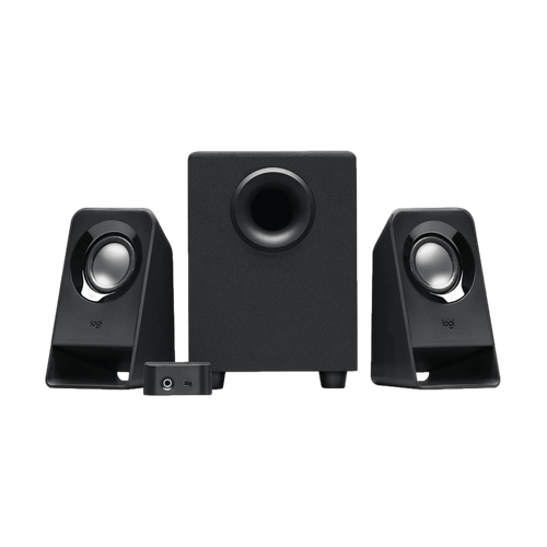 רמקולים למחשב Logitech 2.1 Multimedia Z213 Retail בצבע שחור