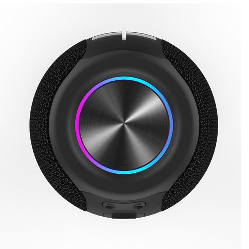 רמקול בלוטוס נייד מוגן מים IP65 עם תאורת RGB דגם QBT-240 מבית PURE ACOUSTICS