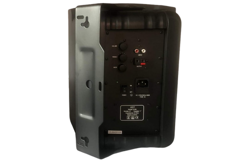זוג רמקולים תליה מוגברים A-8A BK