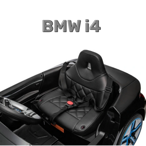 במוו דגם I4 בצבע שחור של BMW
