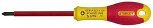 מברג מבודד STANLEY 1000V  PZ1X100mm