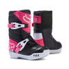 מגף ילדים פוקס שחור / ורוד - FOX KIDS COMP BOOT V24