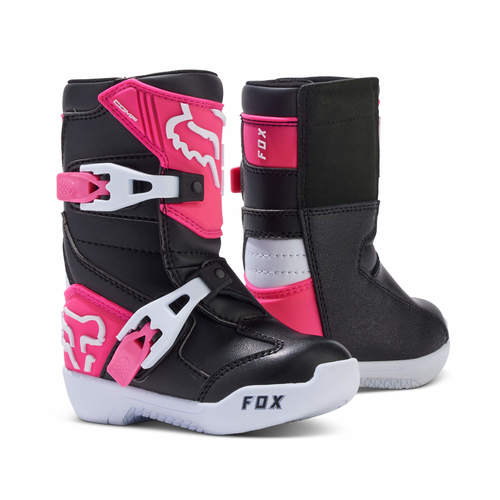 מגף ילדים פוקס שחור / ורוד - FOX KIDS COMP BOOT V24