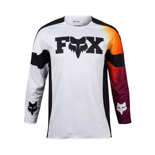 חליפת ילדים פוקס 360 לבן - FOX 360 STREAK YTH V24