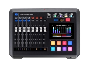 מיקסר הקלטה לפודקאסט Tascam Mixcast 4