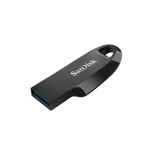 זכרון חיצוני SanDisk SDCZ550-064G-G46 Ultra Curve USB3.2 64GB Black Disk-on-Key