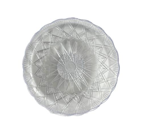 מגש קריסטלי מעוטר 27ס