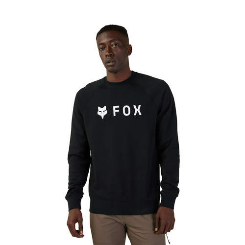חולצת פליז פוקס שחור - FOX ABSOLUTE FLEECE CREW V24