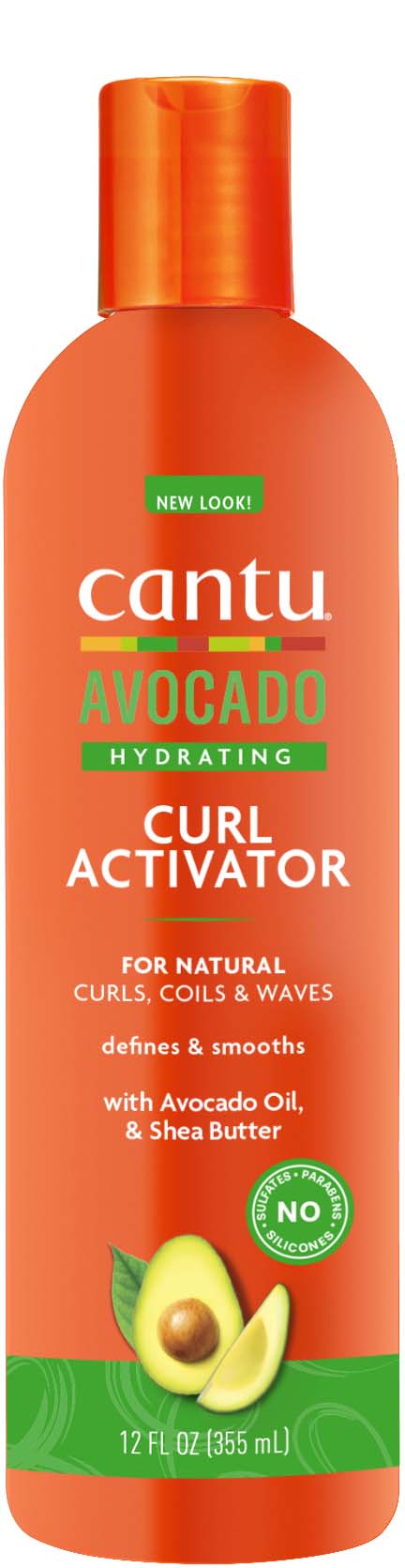Cantu Avocado Hydrating Curl Activator קאנטו קרם לחות אבוקדו לעיצוב תלתלים