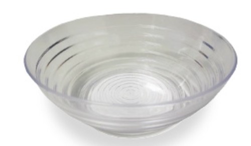 קערת פסים בינונית לסלט 