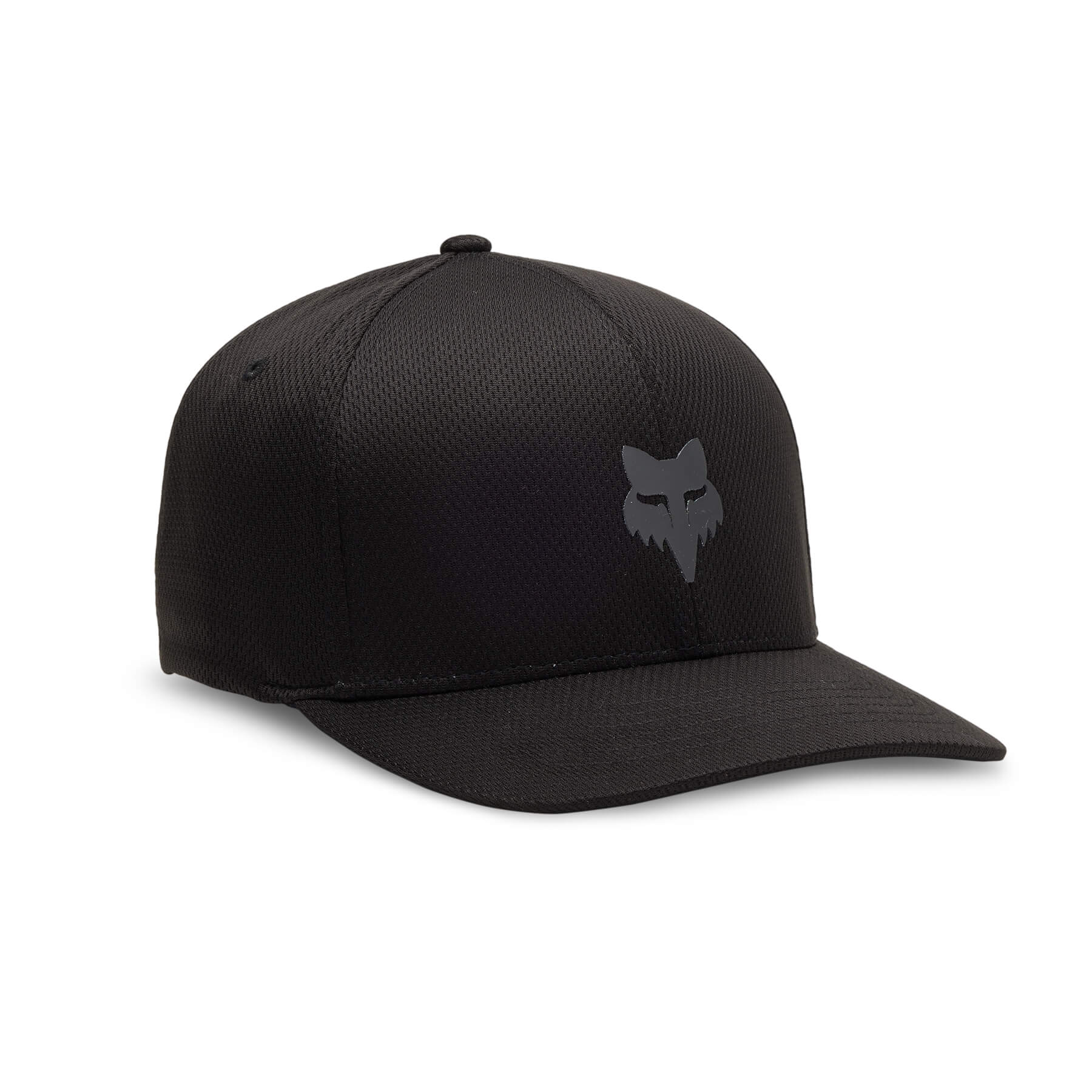 כובע פוקס שחור / אפור - FOX HEAD TECH FLEXFIT HAT V24